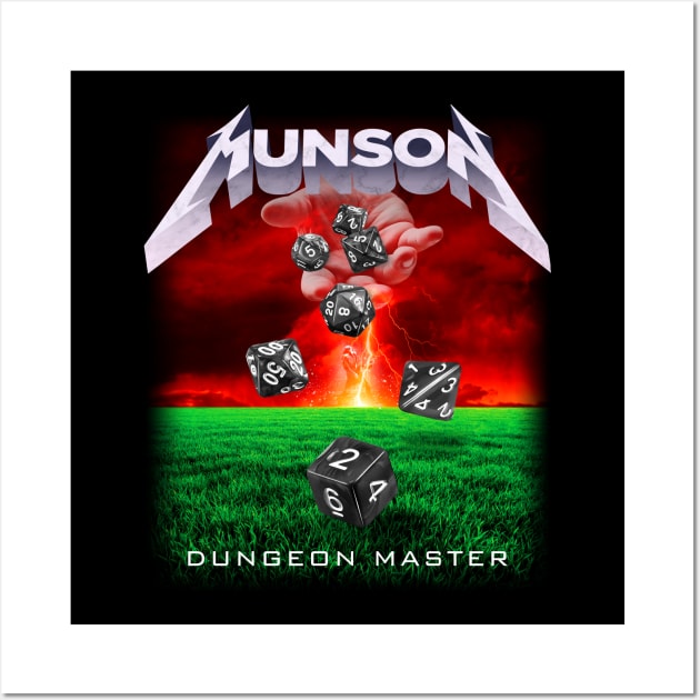 Munson Dungeon Master Wall Art by JoeConde